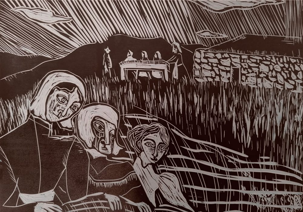 Final Research Project Waulking Scene