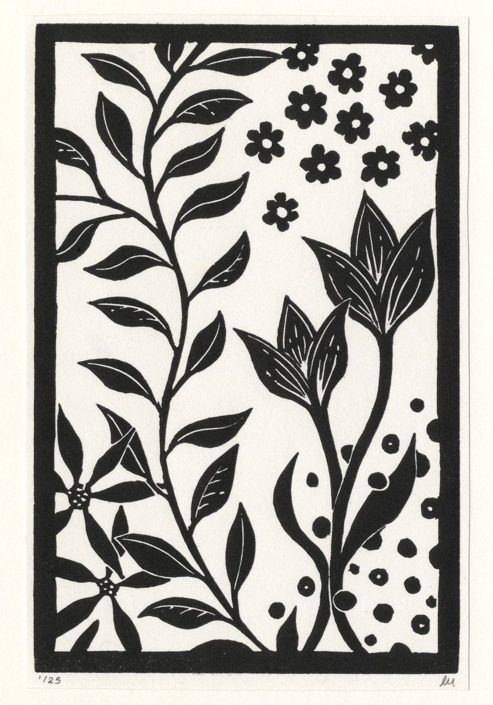 Floral Lino Print (Project 1)
