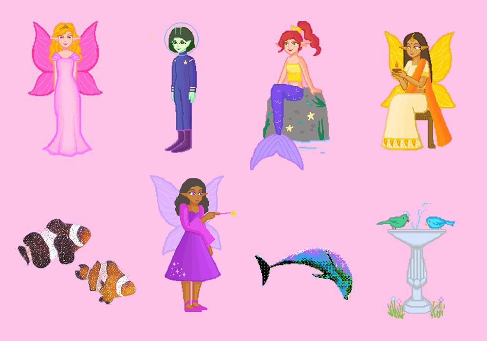 Project-02---Flower's-Pixel-Paradise