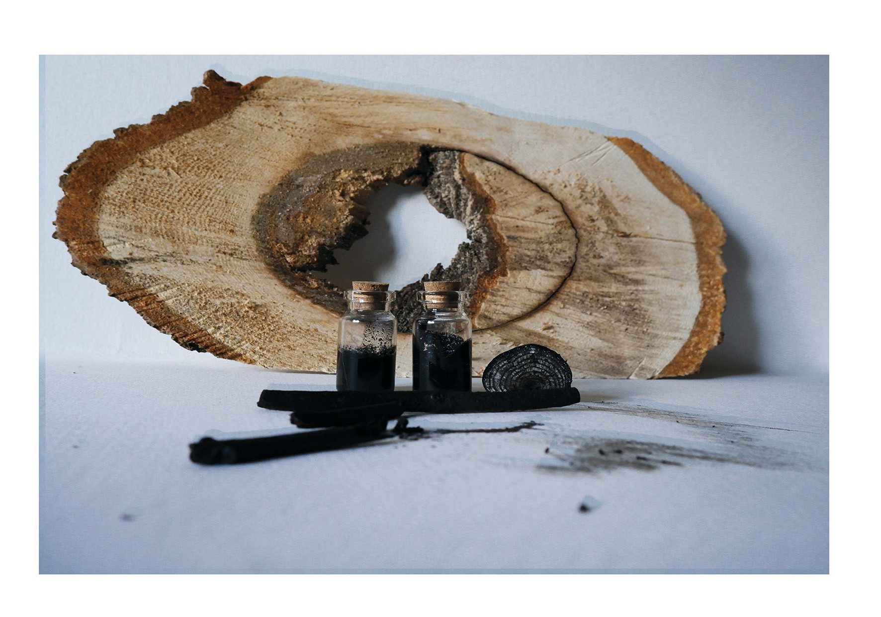 Juliet-Mootz-Project-2.-Collection-of-freshly-processed-pigments,-including-ink,-stain-and-charcoal