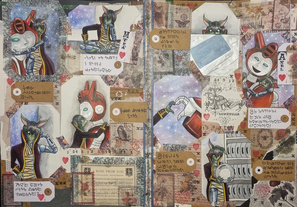 Mika and Axel Scrapbook