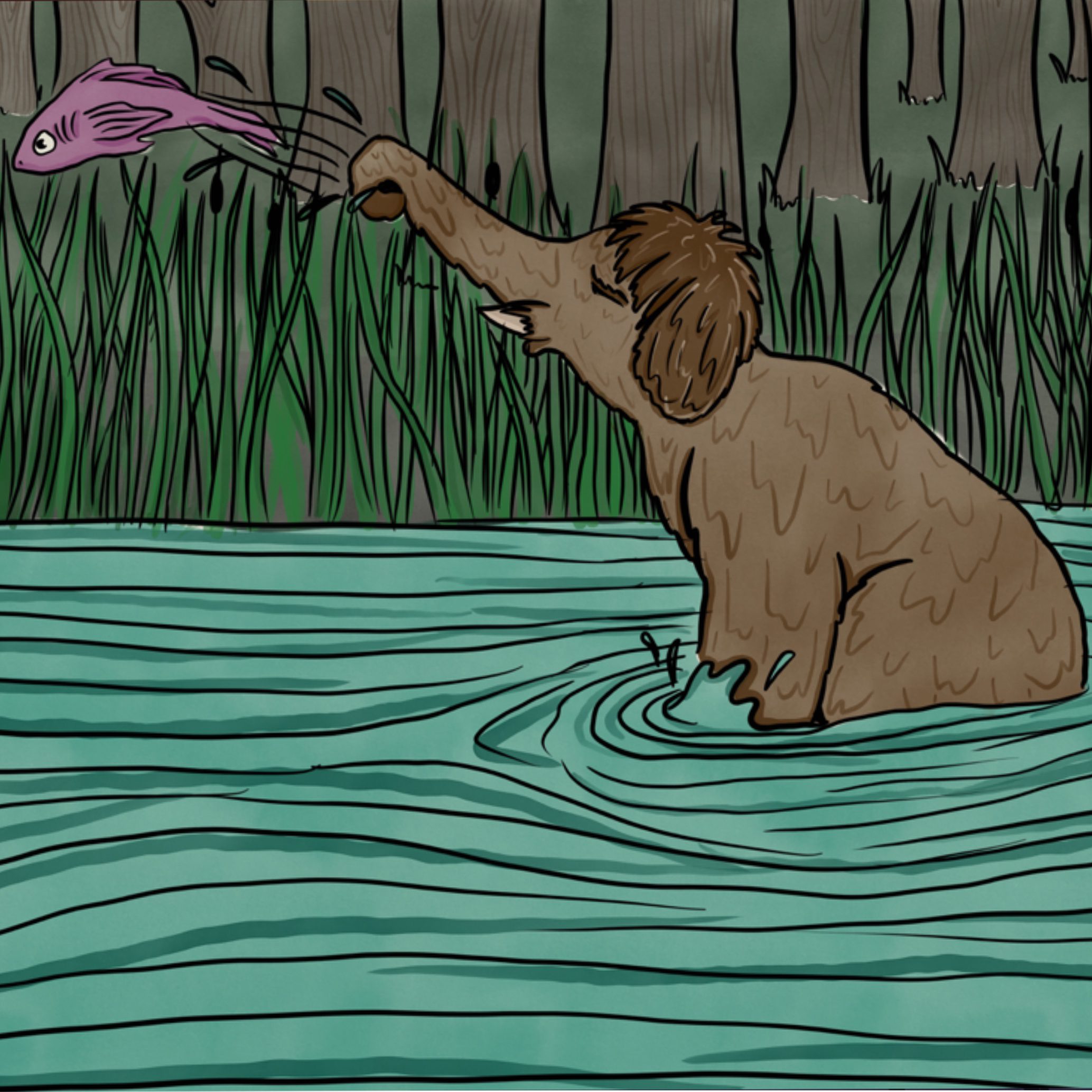 woolly's hunt for a home snippet