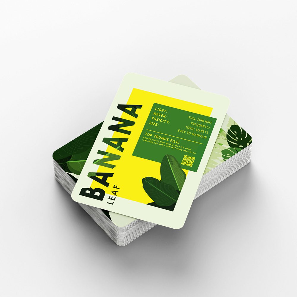 D&AD Awards Top Trumps & Hp Indigo- Plant Lovers